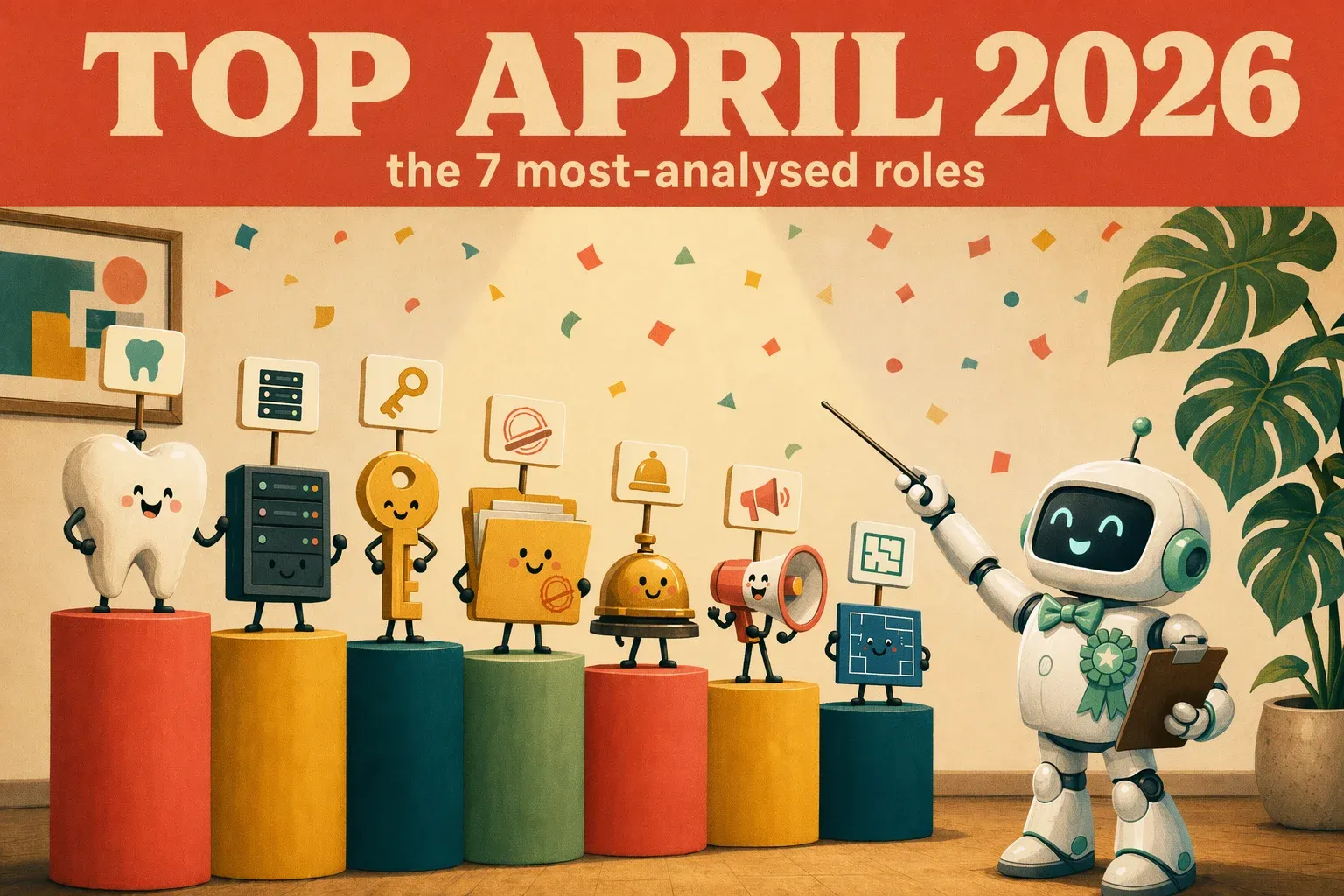 The most-analysed roles in April: which jobs companies want to automate