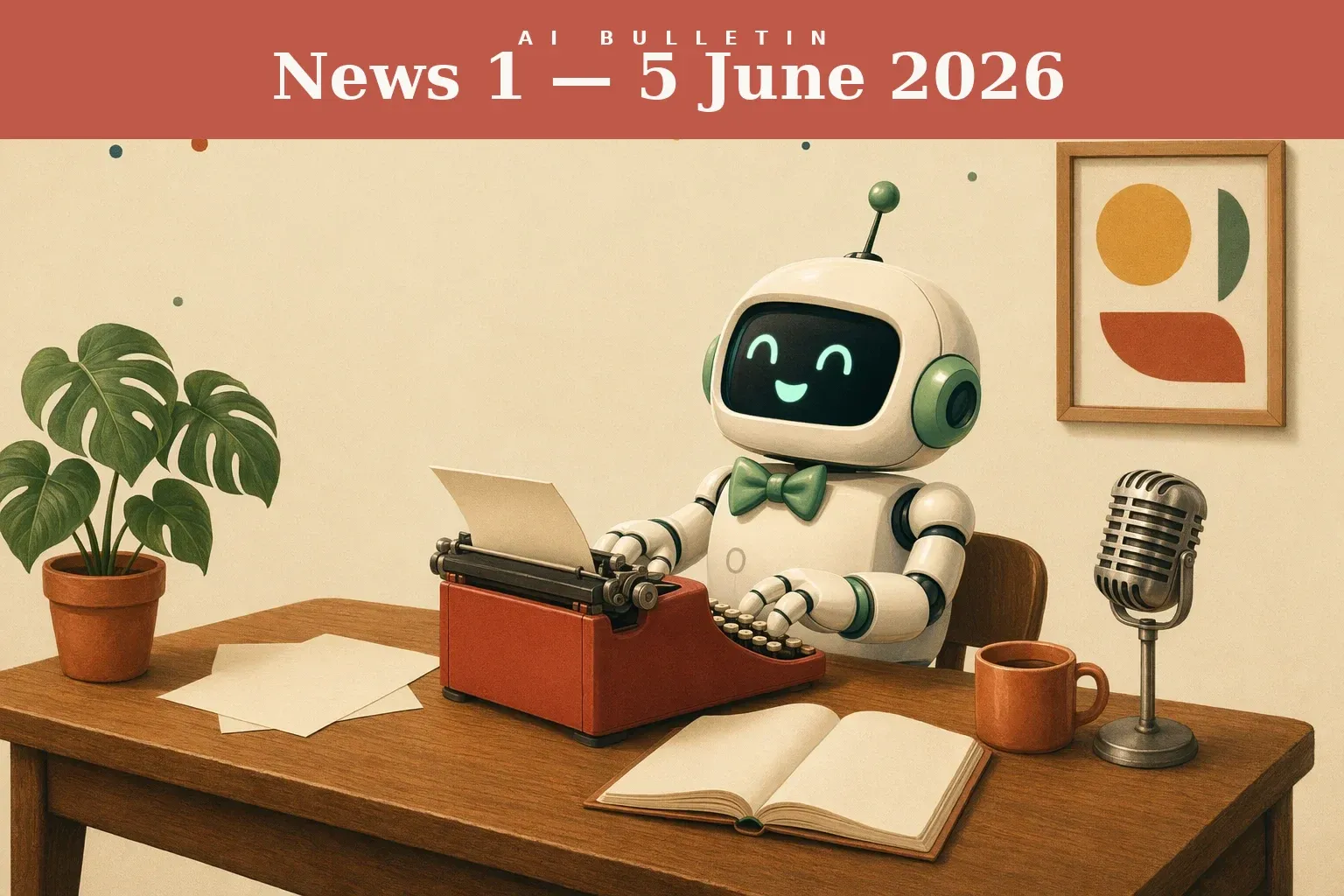 AI Bulletin · week of June 1–5, 2026